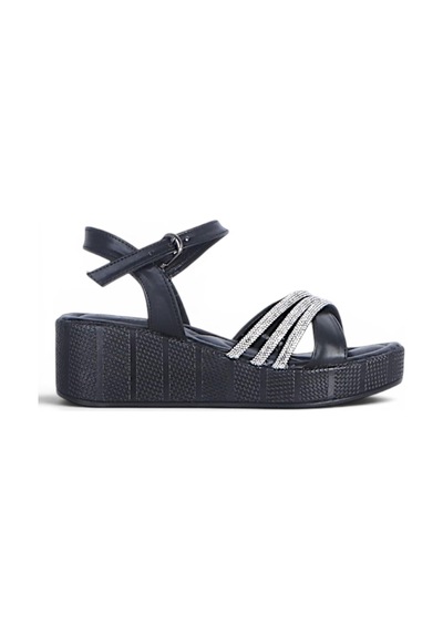 Ayakcenter Byn Ayışığı By33 Siyah Kadın 7 Cm Topuklu Sandalet