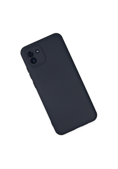 Samsung Galaxy Uyumlu -  A03 Kılıf Nano İçi Kadife Silikon -  Lacivert
