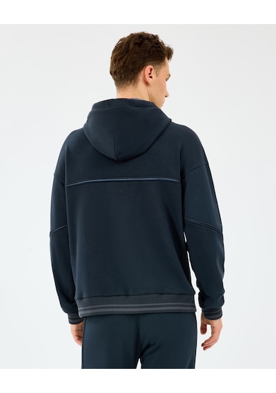 Skechers M Hoodie Sweatshirt Erkek Siyah Sweatshirt S2520227-3817 Siyah