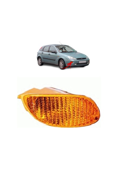 Ford Focus Ön Tampon Sinyali Sarı Sağ 1998-2001