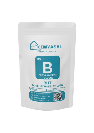 095 Butil Hidroksi Toluen Bht - Butyl Hydrox Toluene 50 Gr