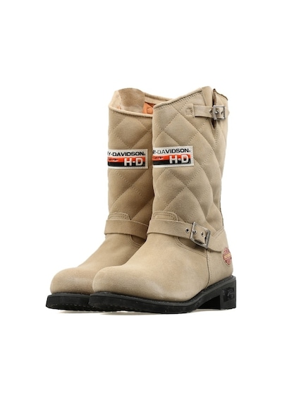 Harley Davidson Krem Unisex Çizmesi Laconıa-Crosta