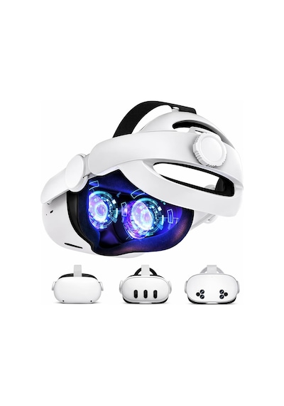Meta Quest 2/3/3s Uyumlu Başlık Kayışı Elite Strap , Vr Gözlük Aksesuarı
