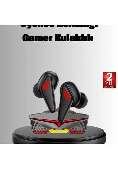 Bluetooth 5.0 Kablosuz Kulaklık 45 Ms Düşük Gecikme, 3d Ses Ve Led Işık 00