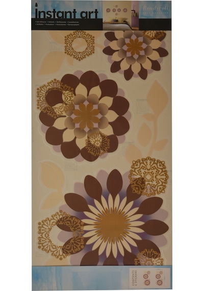 Readyroll Floral Kendinden Yapışkanlı Dekoratif Duvar Süsü N11.263
