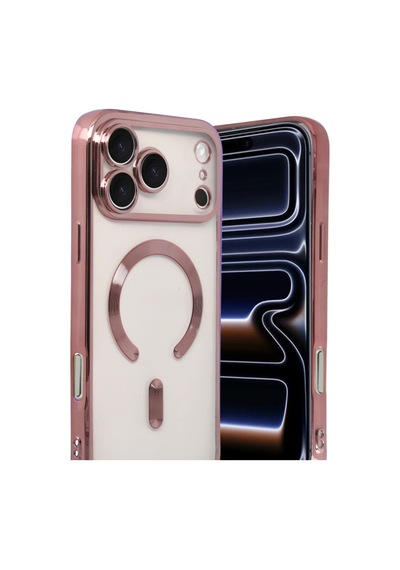 Apple Apple iPhone Uyumlu 17 Pro Kross Magneticsafe Kapak - Rose