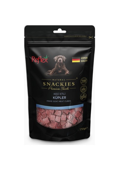 Reflex Snackies Keçi Etli Küpler 170 G