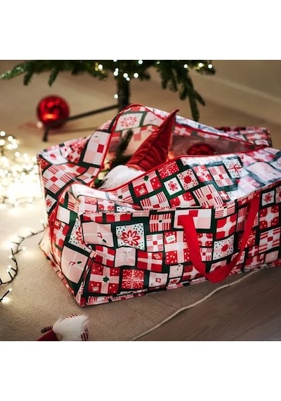 Ikea Vınterfınt Saklama Çantası , Çok Renkli, 35x73x30 Cm/76 Lt