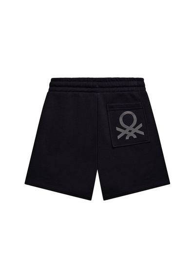 United Colors Of Benetton Erkek Çocuk Bnt- B23969 Şort Siyah-2502