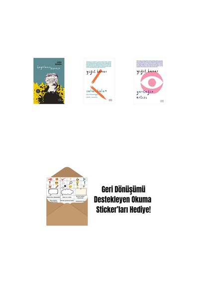 Heyulanın Dönüşü + Sakar Kalem + Gerçeğin Artısı + Okuma Sticker'ları