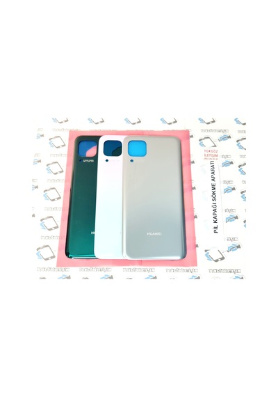 Tkgz - P40 Lite Arka Pil Batarya Kapağı (222118201) Gri