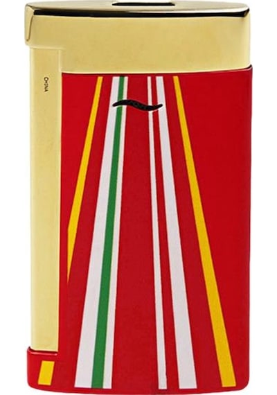 S.t. Dupont 24h Le Mans Kırmızı-gold Slim 7 Puro Çakmağı 27790