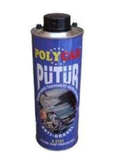 POLYCAR A 2101 Darbe Koruyucu Pütür ( Kauçuk Esaslı) Siyah 1Kg