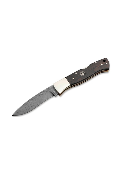 Böker Manufaktur Mamba Grenadill Damascus Kamp Çakı Çok Renkli