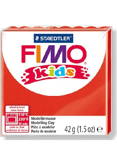 Staedtler Fimo Kids 2 Red Modelleme Kili 42 Gr.