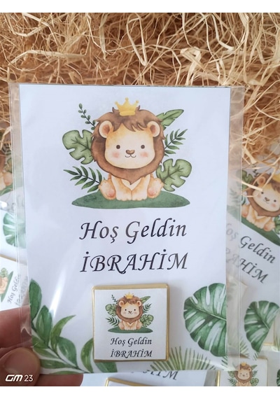 Farklı Market Hoşgeldin Bebek Çikolatası Aslan 25 Adet