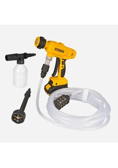 Kömürsüz Akülü Basınçlı Yıkama 15bar 20v 2.0 Ah Tek Akülü