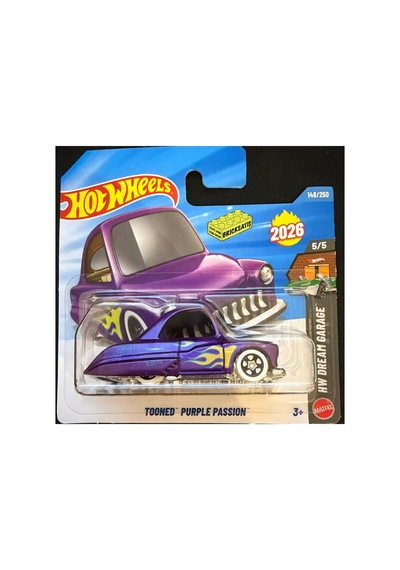 Tekli Arabalar Tooned Purple Passion Jjf54 Dream Garage Çok Renkli