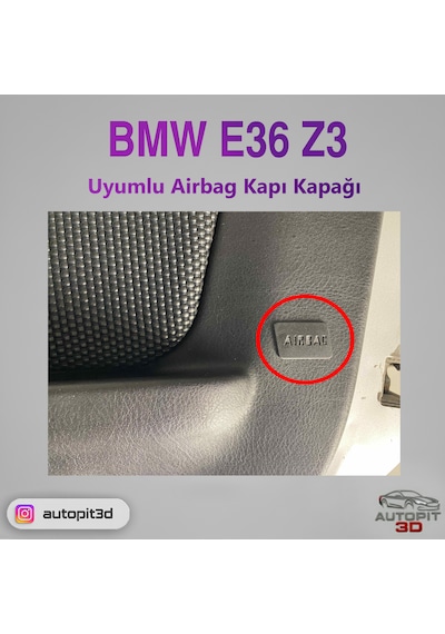 Bmw E36 Z3 Uyumlu Airbag Kapı Kapağı Bmw E36 Z3