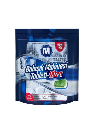 Migros Ultra Bulaşık Makinesi Tableti 33 Adet 627g - 4 Adet Tarı