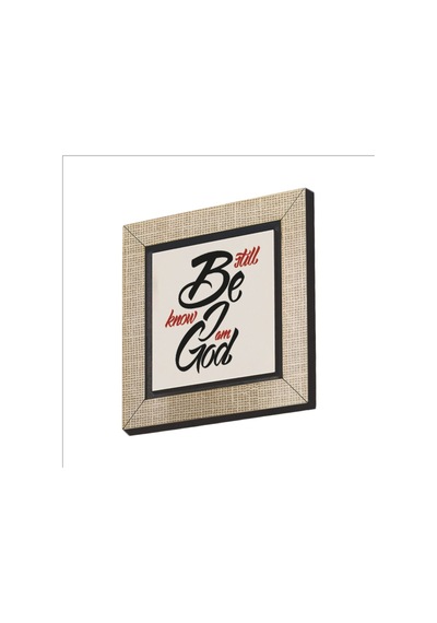 Zebur 46:10 Baskılı Mdf Magnet Krg-110