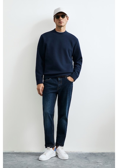 Lufian Logan Erkek Sweatshirt Lacivert Lacivert 112030194100200