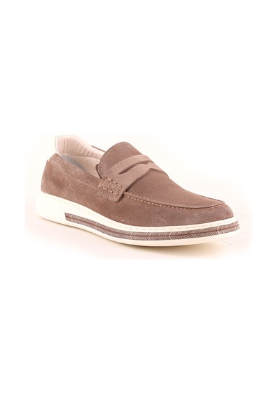 Lbr H1044 Erkek Süet Deri Casual Ayakkabı Vizon Vizon