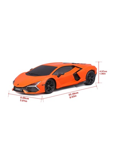 1:24 Lamborghini Revuelto Uzaktan Kumandalı Araba 82346 Turuncu