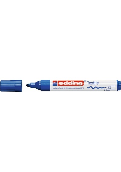 Edding 4500 Kumaş Tekstil Boyama Kalemi Blue