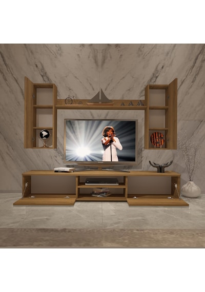 Decoraktiv Eko 5d Mdf Dvd Tv Ünitesi Tv Sehpası Pera