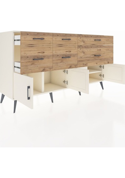 Hyperion Konsol Tek Raflı 6 Çekmeceli 4 Kapaklı 176x44x99 Aytaşı- Aytaşı-aytaşı/çam Hyperion Konsol Tek Raflı 6 Çekmeceli 4 Kapaklı 176x44x99 Aytaşı- Aytaşı-aytaşı/çam