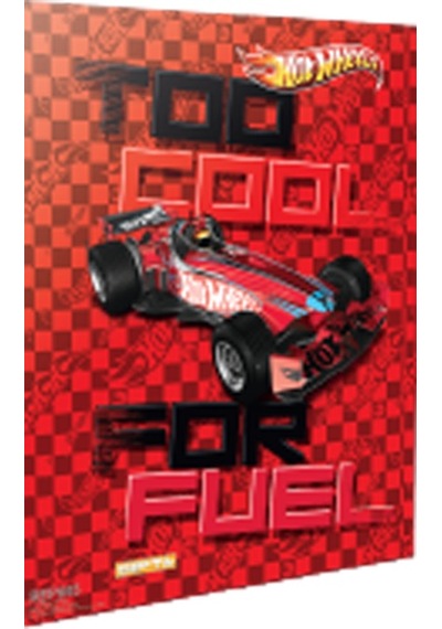 Gıpta Not Defteri Karton Kapak 36 Lı Stand A6 Hot Wheels 5443 Çok Renkli