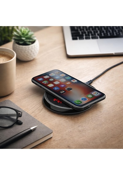 Kablosuz Şarj Aleti 15w Qi Wireless Charging Pad İphone, Samsung Ve Android Uyumlu Usb-c Giriş, Premium Deri Yüzey & Kompakt Tasarım Çok Renkli