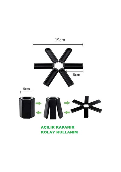 Portatif Katlanır Plastik Çaydanlık Tencere Nihale Silikon Diğer