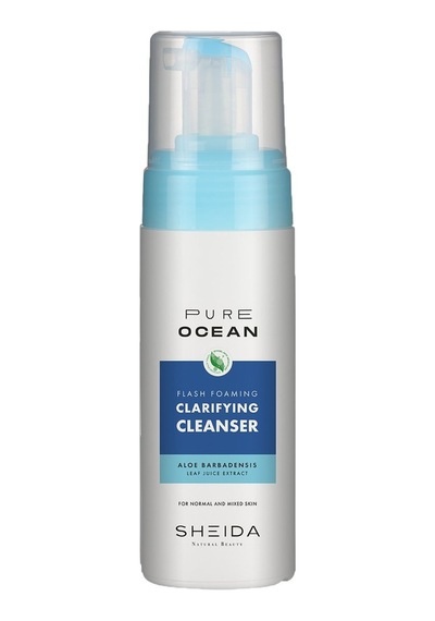 Sheida Pure Ocean Normal ve Karma Ciltler için Temizleme Köpüğü 150 ML