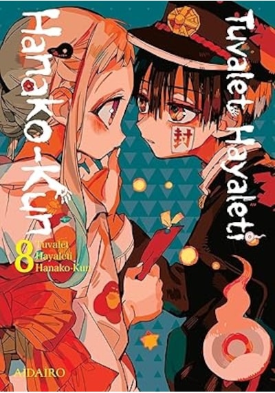Tuvalet Hayaleti Hanako-kun 8. Cilt + One-punch Man Cilt: 17: Tek Yumruk + Tenten - 8 Kitap Takım Ciltli - Kutulu