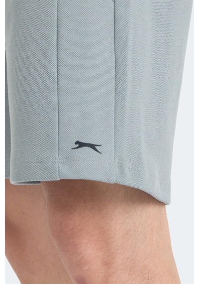 Slazenger Vılte 2 Li Set Erkek Şort Koyu Gri - Su Yeşili