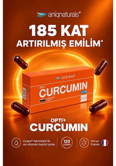 Aniqnaturals Curcumin 120 Licaps
