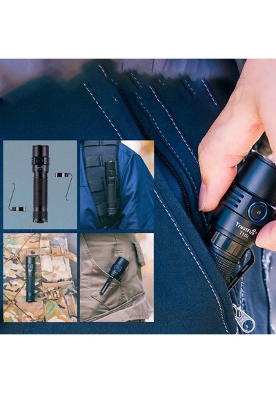 Trustfire T11r Taktik Fener 1800 Lümen Siyah
