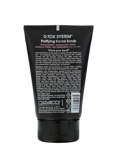 Giovanni D:tox System Yüz Peeling 113 G