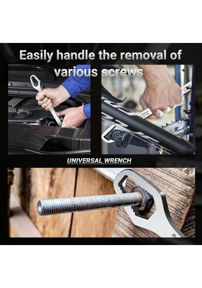 Evrensel Çift Başlı Tork Anahtar 8 22 Mm Çok Amaçlı Universal Anahtar Altıgen, Yuvarlak,