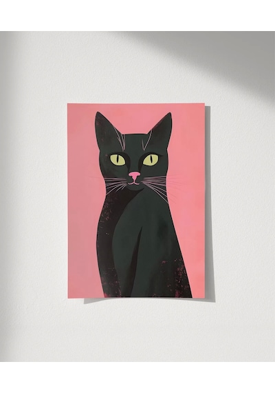Çerçevesiz Poster Gölgedeki Bakış