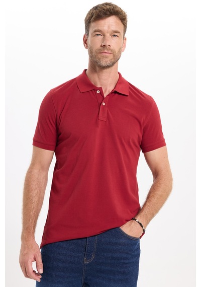 Tudors Erkek Slim Fit Dar Kesim Premium Seri %100 Pamuk Yumuşak Dokulu Merserize Bordo Polo Yaka Tişört-50940 Tudors Erkek Slim Fit Dar Kesim Premium Seri %100 Pamuk Yumuşak Dokulu Merserize Bordo Polo Yaka Tişört-50940