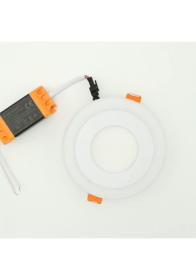 Beyaz Mavi Sıva Altı Spot Panel Led Armatür 3+3 Watt Diğer
