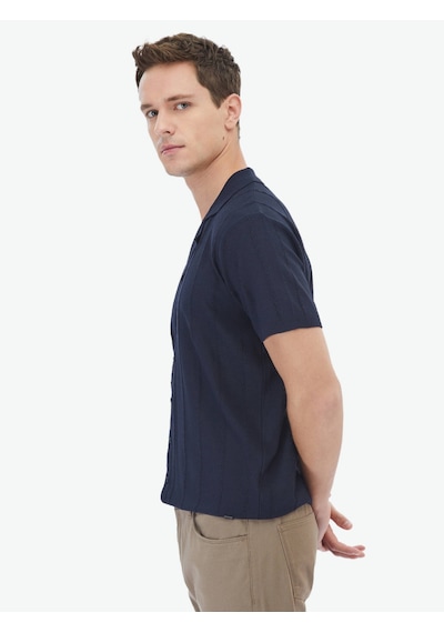 Lacivert Regular Fit Casual Gömlek Lacivert