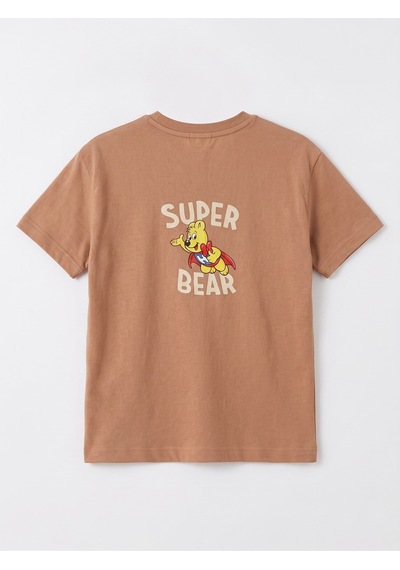 Haribo T-shirt Şort Takım Moka Erkek Kahverengi