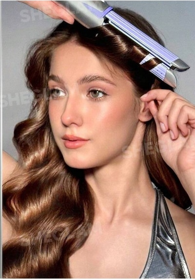 Sheglam Cool Lock Airflow Şekillendirici 3 Ü 1 Arada, Soğuk Hava Teknolojili Gri