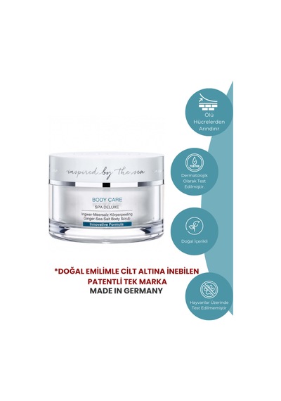 Tüm Ciltler İçin Deniz Tuzlu Zencefilli Nemlendirici Vücut Peeling - 263988172