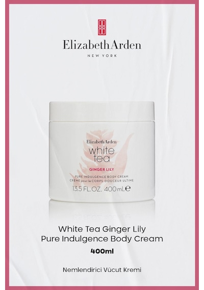 Elizabeth Arden White Tea Ginger Lily Nemlendirici Vücut Kremi 400 ML