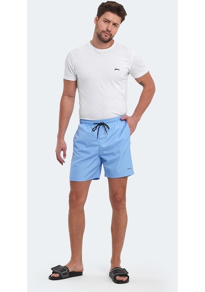 Slazenger RENO Erkek Cepli Deniz Şortu Mavi Mayo
